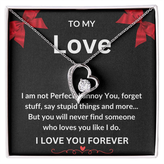 To My Love - Forever Love Necklace