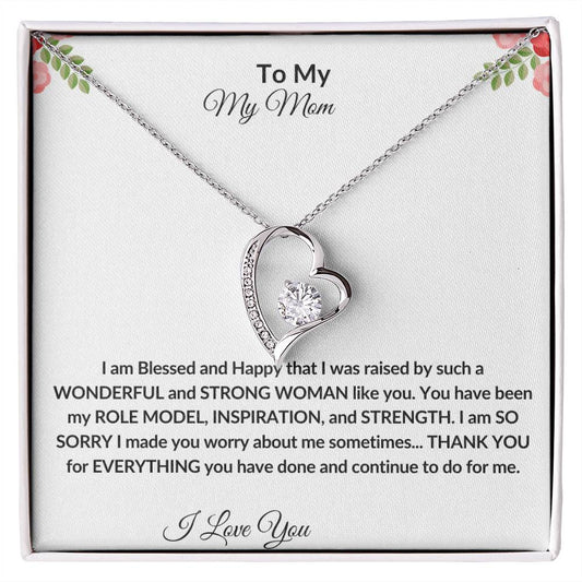 To My Mom - Forever Love Necklace